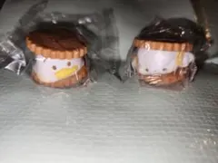 サンリオ ぷにゅっとスモアサンド アヒルのペックル　こぎみゅん　2個セット