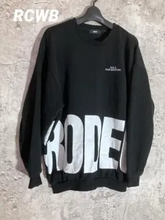 RCWB ロデオクラウンズ　トレーナー ロゴ入り　スウェット　ビッグシルエット