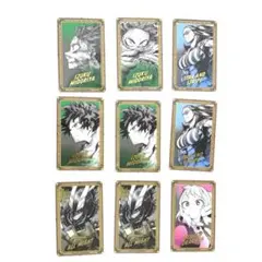 僕のヒーローアカデミア ヒロアカ 原画展 緑谷出久 箔押しクリアカード セット