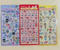 ボンボンドロップシール　正規品　スヌーピー、ハローキティ、はぴだんぶい