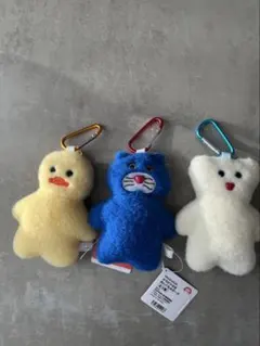 mojojojo カラビナ付きぬいぐるみポーチ 全3種コンプリートセット