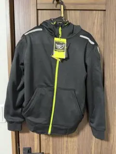 BERIK バイクジャケット 黒/蛍光イエローのサムネイル