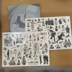 大銀魂展　パンフレット&ウォールステッカー２枚　まとめ売り