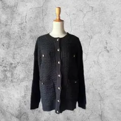 ニット カーディガン ダークコア フェアリーグランジ 新品 タグ付き コケット