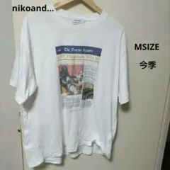 nikoandTシャツ　今季　МSIZE