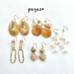 X-16*10 カジュアルピアス/イヤリング　5点まとめ　対象外