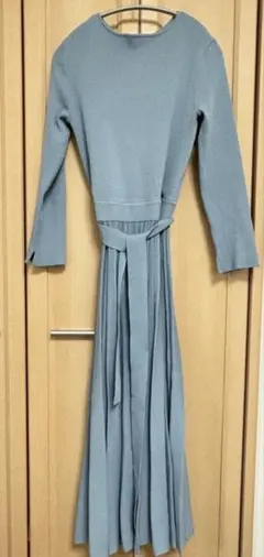 Mila Owen ブルーニットワンピース サイズ0