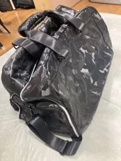 く*ち様 ボストンバッグ　LANVIN sport 黒　迷彩　ブラック