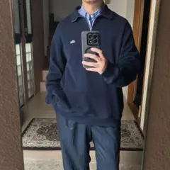 LACOSTE　ラコステ　ハーフジップ　スウェット　XL