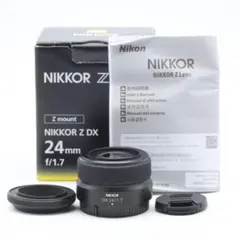 NIKON NIKKOR Z DX 24mm 1:1.7 Zマウント用 美品 - メルカリ