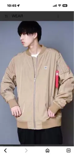 VISION STREET WEAR MA-1ジャケット Mサイズ