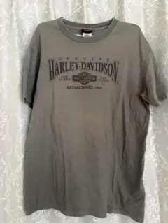 【美品】HARLEY DAVIDSON Tシャツ チャコールのサムネイル