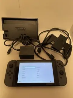 Nintendo Switch グレー 本体(箱無し)(初代)