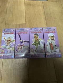 ワンピース　ワールドコレクタブルフィギュア　エッグヘッド　4種類