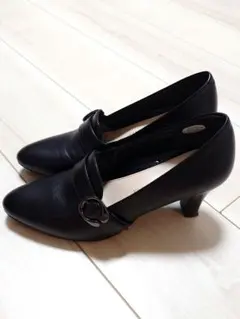 NEO RHYTHM　ネオリズム　パンプス　23.5cm　ブラック