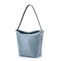 ポーチ　財布  小物入れ ミニバッグ　レザー　ハンドバッグ　 小さめ　グレー