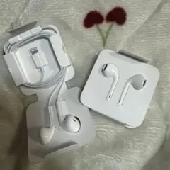 iPhone付属有線イヤホン 2個セット Lightning