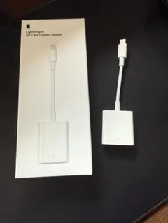 Apple 純正 Lightning to SD カード カメラ リーダー