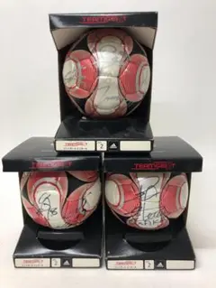 9.220 ▲ adidas TEAMGE7T サイン入りミニサッカーボール
