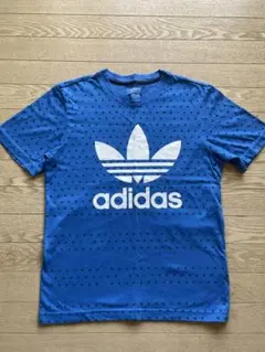 adidas Originals トレフォイル Tシャツ ブルー S
