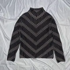 21aw emporio armani high neck 3D knitのサムネイル