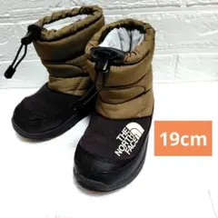 THE NORTH FACE キッズ スノーブーツ　カーキ&ブラック　19cm