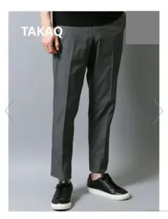 未開封品 TAKAQ メンズ スラックス グレーのサムネイル