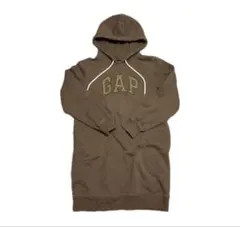 GAP フード付きブラウンパーカー XS