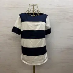 NARACAMICIE made in italy ボーダープルオーバーブラウスのサムネイル