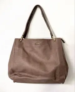 Trideepトライディープ トートバッグハンドバッグ ピンクベージュゴールド①のサムネイル