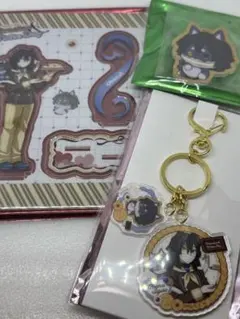 鬼滅の刃　バレンタインホワイトデー2026 アクスタ　バッジ　チャーム伊黒小芭内