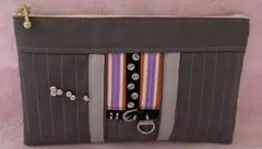 ハンドメイド　深澤辰哉　音楽の日　カリスマックス　EMPIRE 衣装ポーチのサムネイル