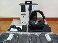 美品 JVC HA-SW01 ウッドドーム振動版ヘッドホンのサムネイル