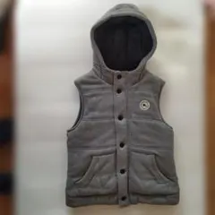 Burberry Black Label フード付きダウンベスト 　サイズ3