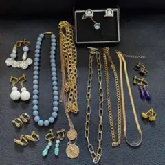 ジュエリー14点セットイヤリング ネックレス