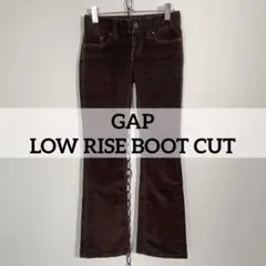 ★GAP LOW RISE BOOT CUT コーデュロイフレアパンツ