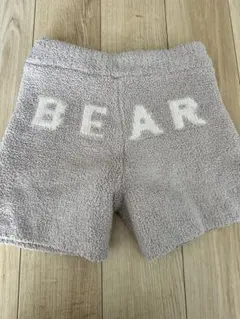 BEAR刺繍ボアショートパンツ