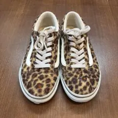 Vans ヒョウ柄 オールドスクール 22㌢