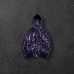 パープル ダウンジャケット
