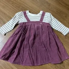 プティマイン　petit main 可愛いワンピース　80cm