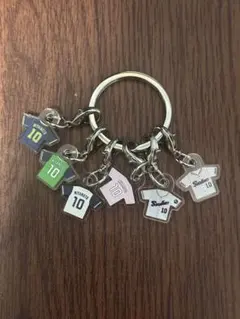 【スワポン】6連ユニホーム型キーホルダー　宮本丈