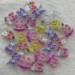 ネイパ ネイルパーツ サンリオ リボン