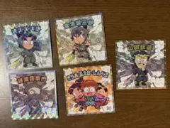 忍たま乱太郎マンチョコシール 5枚セット