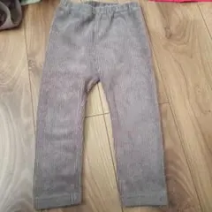 西松屋　コーデュロイリブレギンスパンツ　90