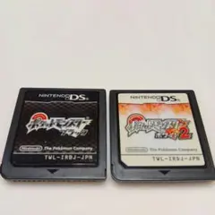 ポケットモンスター ホワイト2 ＆ ブラック　２本セット DSソフト