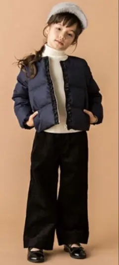 petit main コーデュロイ ワイドパンツ 80cm 美品