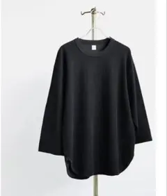 超美品 blurhms ブラームス サーマルTシャツ ブラック 黒のサムネイル