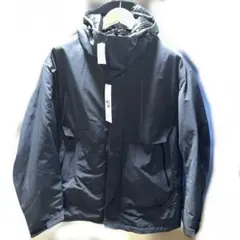 ユニクロ +j ハイブリッドダウンオーバーサイズパーカー XL ダークグレー