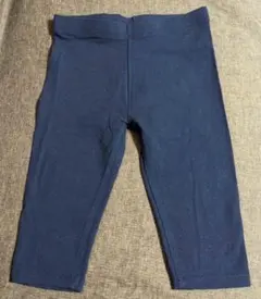 ネクスト 6分丈 レギンス 130cm ネイビー