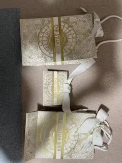 CHRISTIAN DIOR ギフト用紙袋3点セット